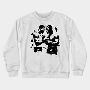 boxing design Crewneck Sweatshirt